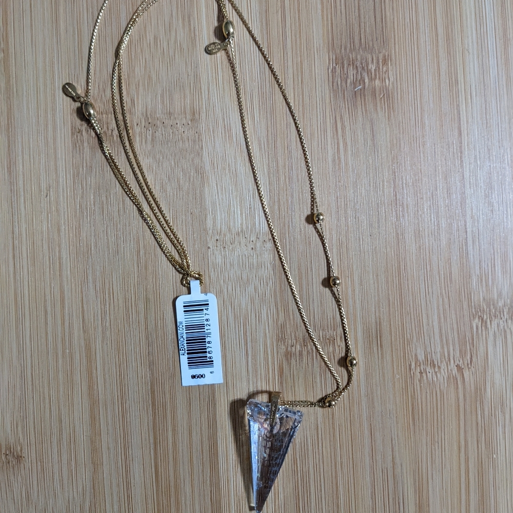 Alex and Ani Crystal Necklace